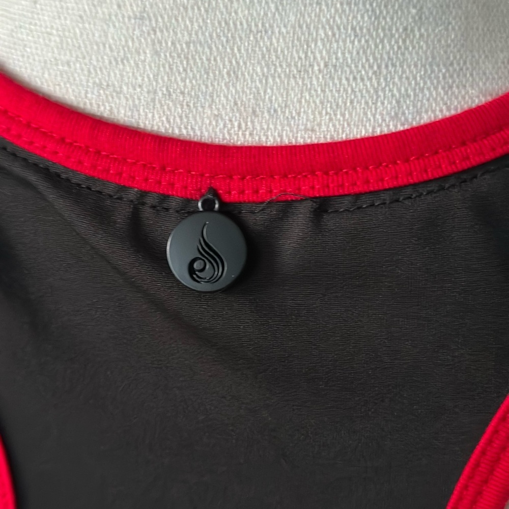 Ryderwear Black Bodysuit with Red Trim - Picture 7 of 8